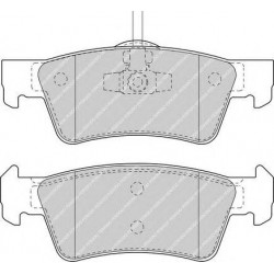 Kit pastiglie freno posteriore