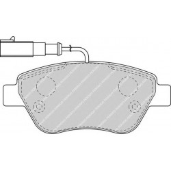Kit pastiglie freno anteriore