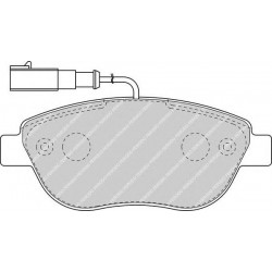 Kit pastiglie freno anteriore