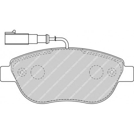 Kit pastiglie freno anteriore