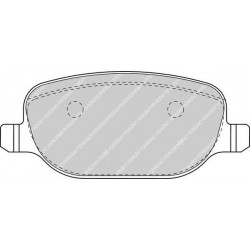 Kit pastiglie freno posteriore