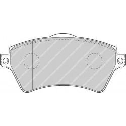 Kit pastiglie freno anteriore