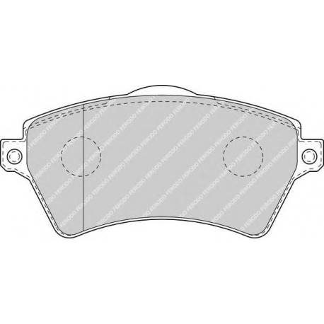 Kit pastiglie freno anteriore