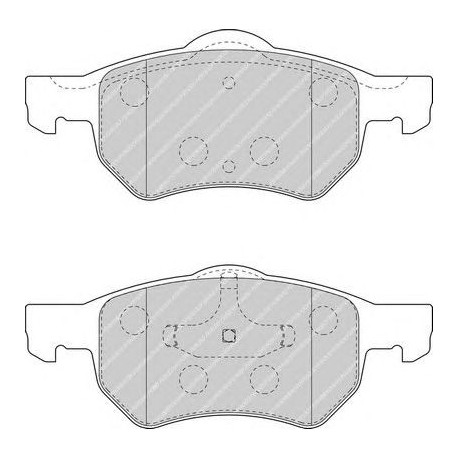 Kit pastiglie freno anteriore