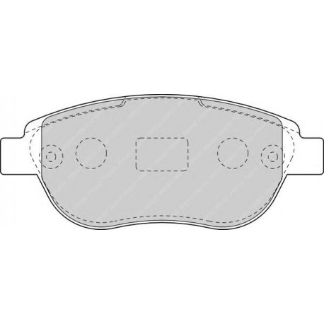 Kit pastiglie freno anteriore