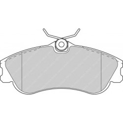 Kit pastiglie freno anteriore