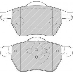 Kit pastiglie freno anteriore