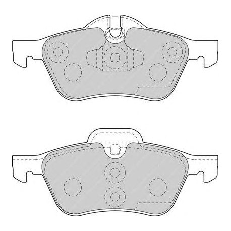 Kit pastiglie freno anteriore