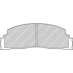 Kit pastiglie freno anteriore