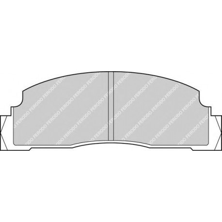 Kit pastiglie freno anteriore