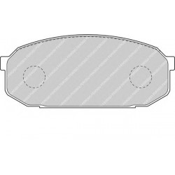 Kit pastiglie freno anteriore