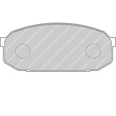 Kit pastiglie freno anteriore