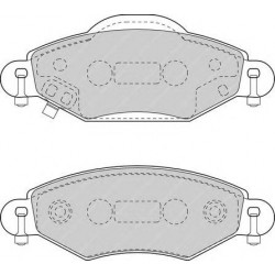 Kit pastiglie freno anteriore