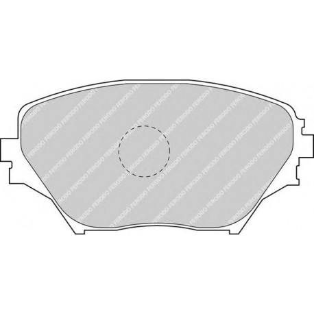 Kit pastiglie freno anteriore