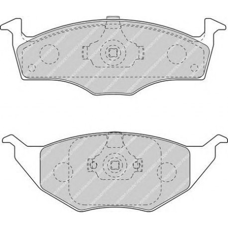 Kit pastiglie freno anteriore