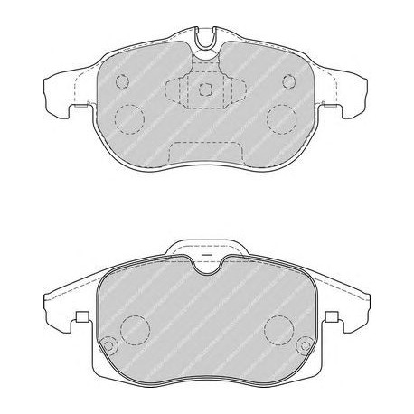 Kit pastiglie freno anteriore