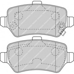 Kit pastiglie freno posteriore