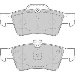 Kit pastiglie freno posteriore