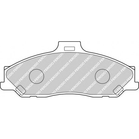 Kit pastiglie freno anteriore