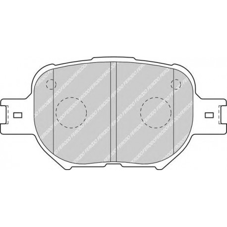 Kit pastiglie freno anteriore