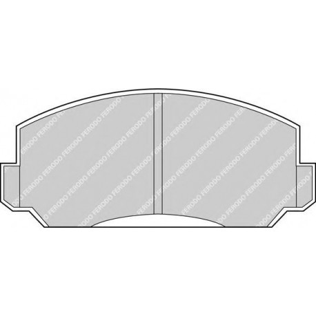 Kit pastiglie freno anteriore