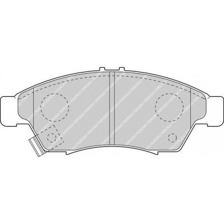 Kit pastiglie freno anteriore