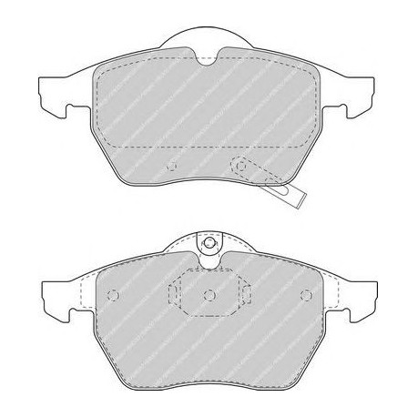 Kit pastiglie freno anteriore