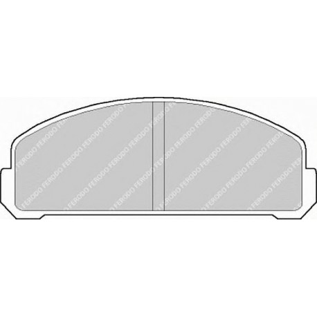 Kit pastiglie freno anteriore