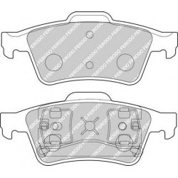 Kit pastiglie freno posteriore