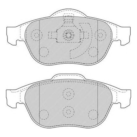 Kit pastiglie freno anteriore