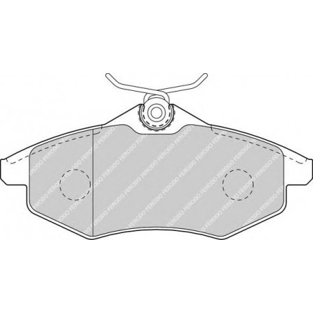 Kit pastiglie freno anteriore