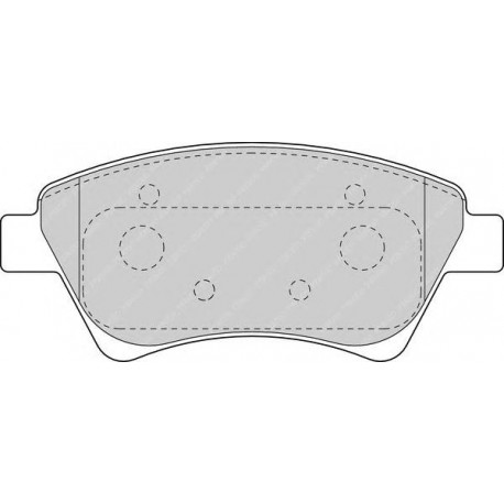 Kit pastiglie freno anteriore