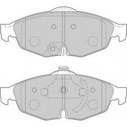 Kit pastiglie freno anteriore