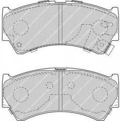 Kit pastiglie freno anteriore