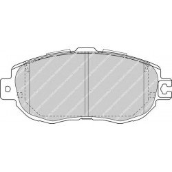 Kit pastiglie freno anteriore