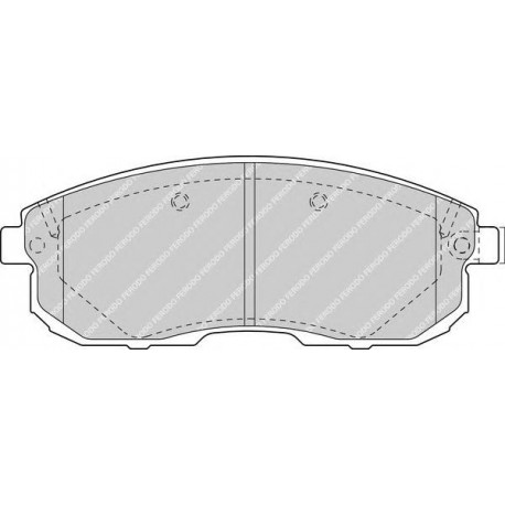 Kit pastiglie freno anteriore