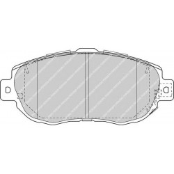 Kit pastiglie freno anteriore