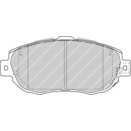 Kit pastiglie freno anteriore