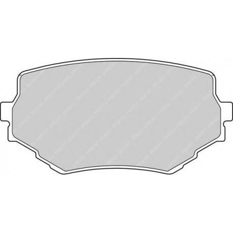 Kit pastiglie freno anteriore