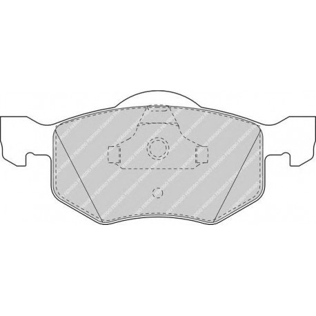 Kit pastiglie freno anteriore