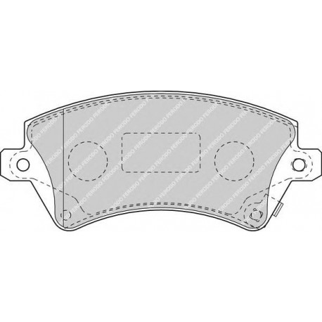 Kit pastiglie freno anteriore