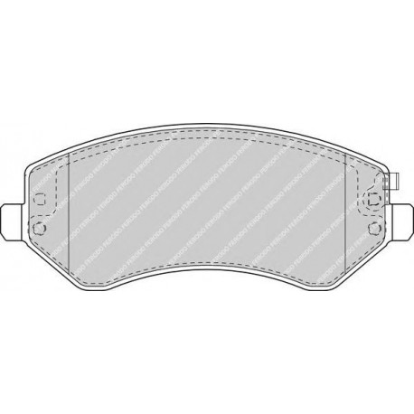 Kit pastiglie freno anteriore