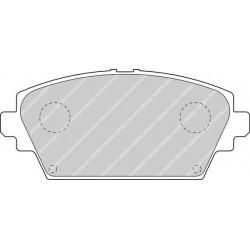 Kit pastiglie freno anteriore