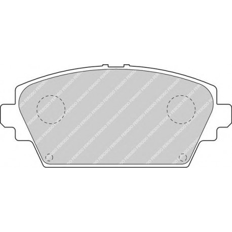 Kit pastiglie freno anteriore