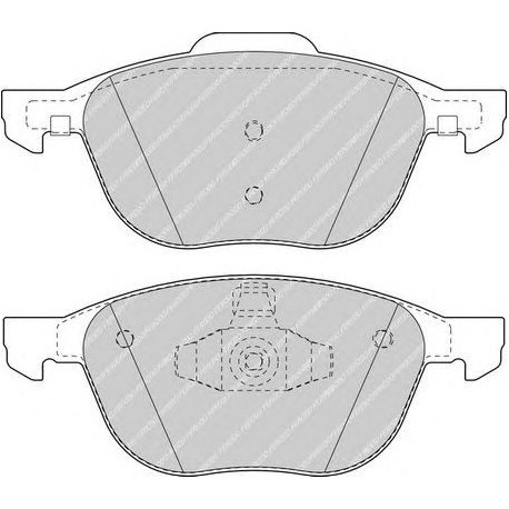 Kit pastiglie freno anteriore