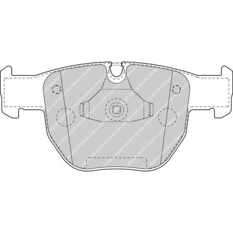 Kit pastiglie freno anteriore