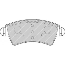 Kit pastiglie freno anteriore