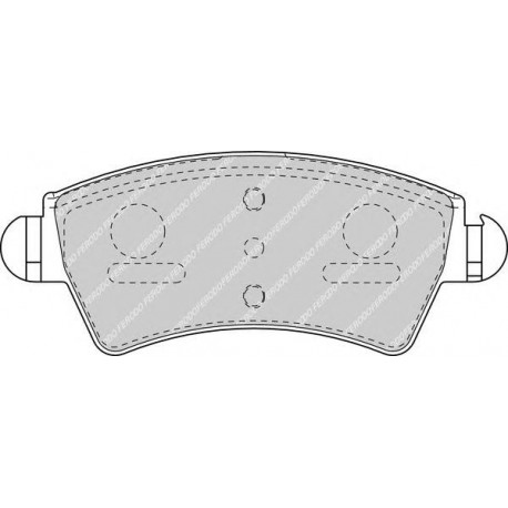 Kit pastiglie freno anteriore