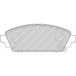 Kit pastiglie freno anteriore