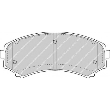 Kit pastiglie freno anteriore
